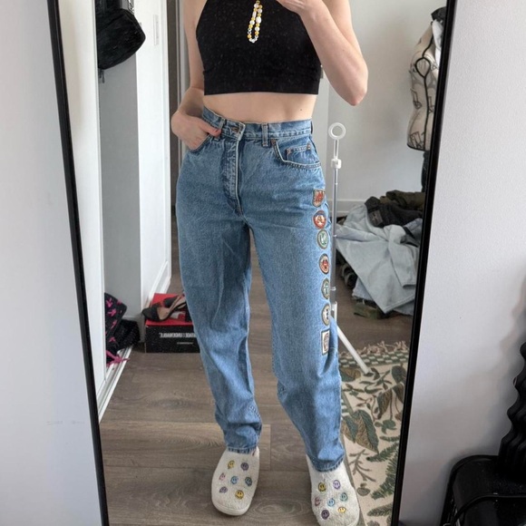 Vintage manager patchwork jeans - Picture 4 of 5